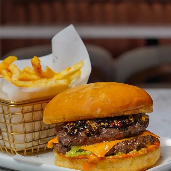 Chilli Cheese Burger