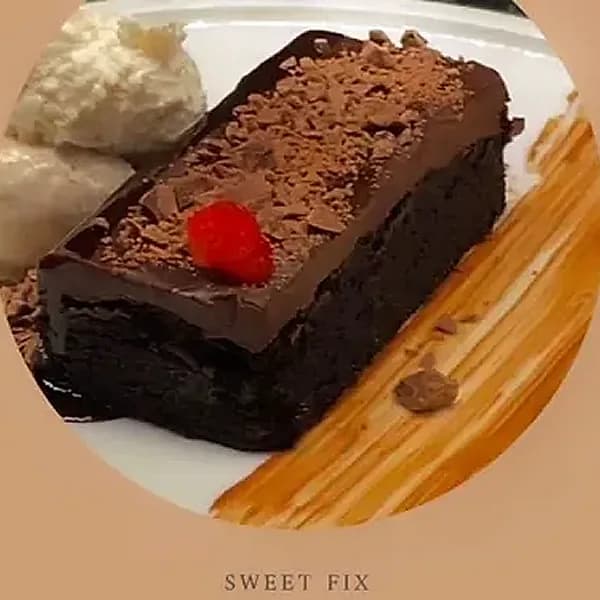 Rocky Fudge Brownie